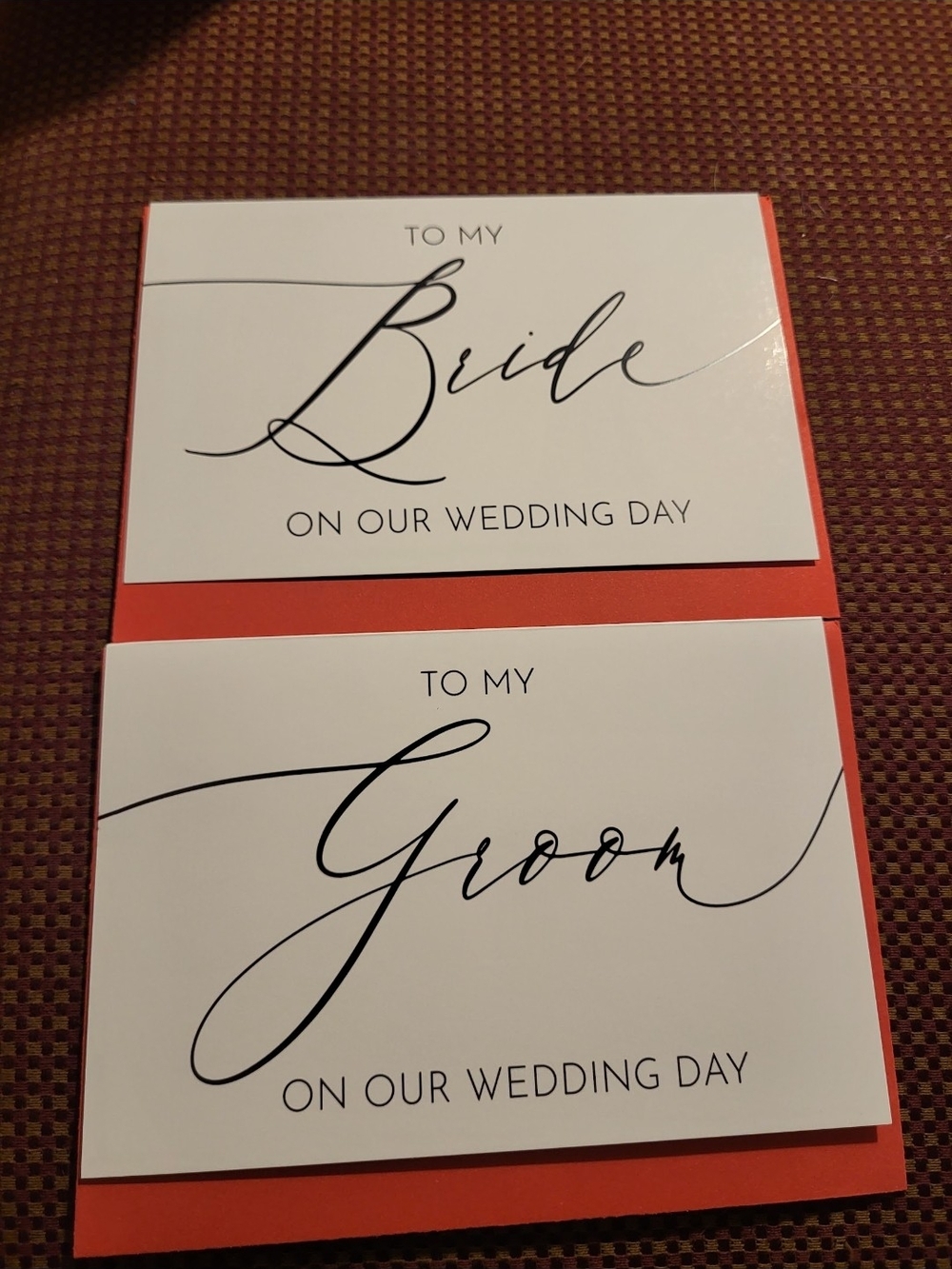 Wedding Day Cards